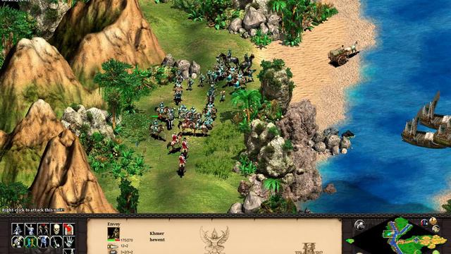 Age of Empires 2: Suryavarman I campaign - mission 3 - A Dangerous Mission (hard) смотреть онлайн