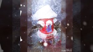 Домик Деда Мороза.Новогодняя поделка.Домик из банки.Поделка в школу.