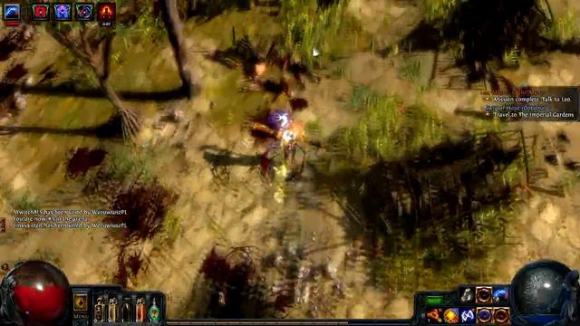 Path of Exile 1.3 Flameblast Templar - Sarn Arena PvP смотреть онлайн