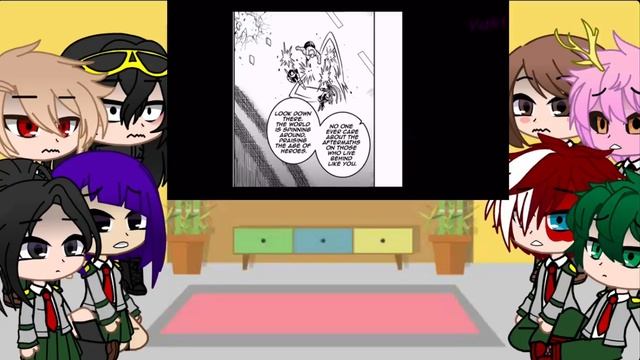 MHA reacts to Comic Villian Deku//requested//No ships//Read Des for credit//Part 2// смотреть онлайн