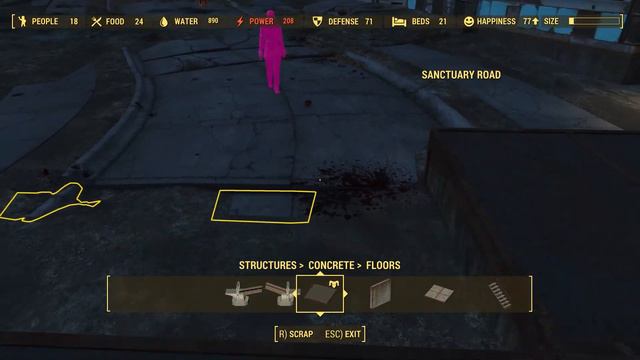 Fallout 4 - Part 67 - Sanctuary Outer Wall Construction смотреть онлайн