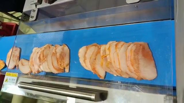 Слайсер-машина для нарезки DRB-21K-С с отводящим транспортером