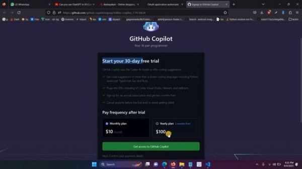 How Integrate ChatGPT in Visual Studio Code | GitHub Copilot | VS Code | Chat GPT Extension