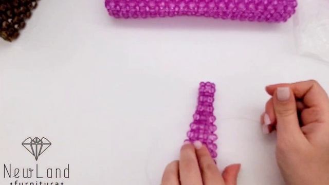 Плетение сумки из акриловых бусин / дополнительное видео / подробный разбор