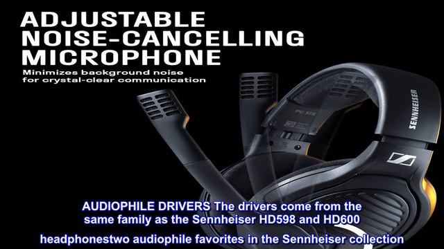 Great product - Massdrop x Sennheiser PC37X Gaming Headset — Noise-Cancelling Microphone with Over смотреть онлайн