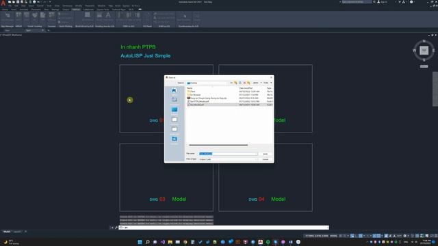 In nhanh trên Model và Layout PTPB | Quick plotting PTPB | AutoLISP Reviewer смотреть онлайн