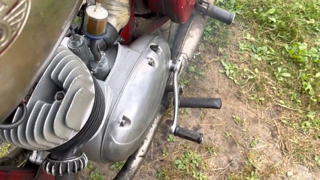Двигатель Ява (Jawa) 350/360 тест 10.08.2022 после ремонта (г. Подольск, Московская обл) смотреть онлайн