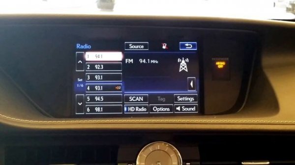 Lexus Radio/Media/Settings Explanation
