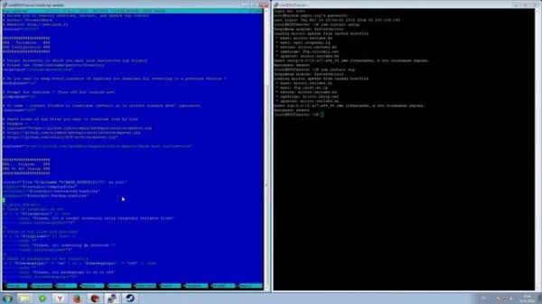 [RU] Tutorial - LGSM Linux Rust Server + Oxide