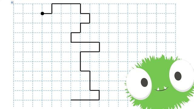 Графічний диктант. Робот #початковашкола смотреть онлайн
