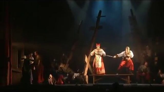 Фрагмент из мюзикла «Вий» Новосибирского музыкального театра смотреть онлайн