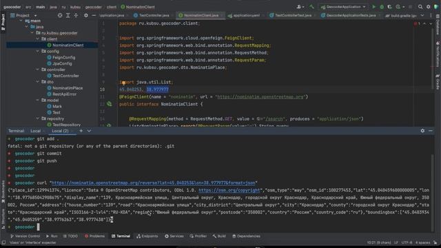 13. Nominatim Reverse API смотреть онлайн