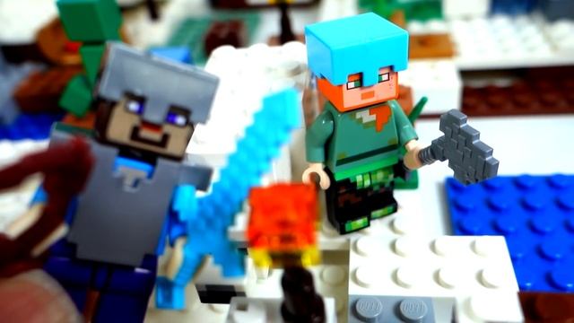 Лего МАЙНКРАФТ Мультики LEGO Minecraft НУБик и СТИВ - Видео для Детей Мультфильмы ЛЕГО Майнкрафт смотреть онлайн