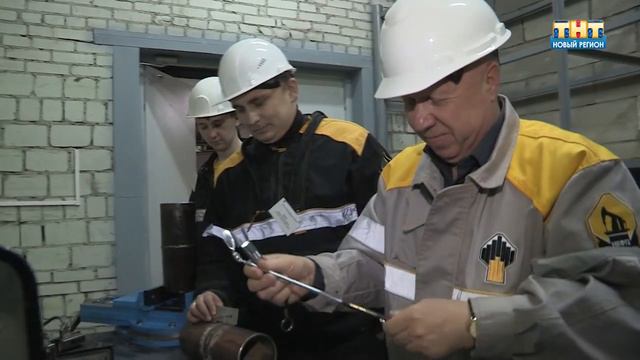 Удмуртнефть. Производственное соревнование среди сварщиков смотреть онлайн
