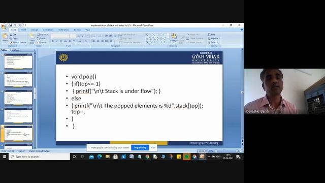 How to implement stack and link list смотреть онлайн
