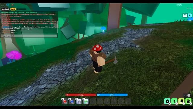 Vesteria part 7/ Enchanted forest / Running from goblins смотреть онлайн