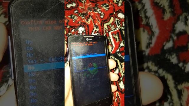 LG X135 2 способа hard reset сброс настроек графический ключ пароль зависает висит на заставке смотреть онлайн