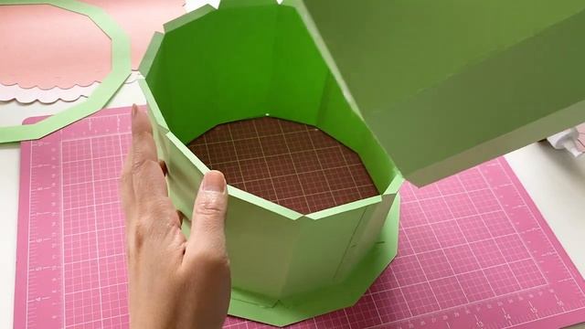 FREE SVG download - DIY big flower gift box - digital files for Cricut and Silhouette Cameo смотреть онлайн