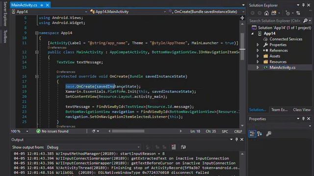 Xamarin Android Tabbed Layout | Visual Studio 2019 смотреть онлайн