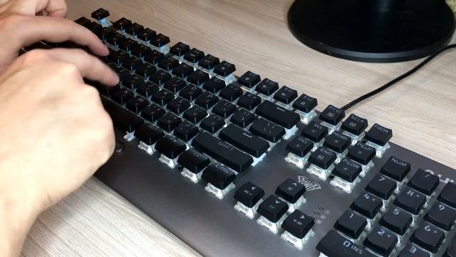 Игровая клавиатура Aula F2099 // Механика с подсветкой за недорого смотреть онлайн