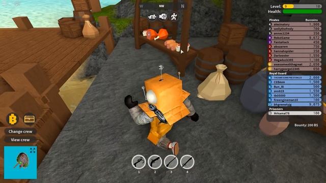 СИМУЛЯТОР ПИРАТА! НОВЫЙ JAILBREAK ROBLOX Buccaneers смотреть онлайн