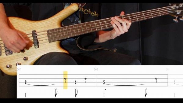 Burn (Deep Purple) - Bass Cover (With Tabs) by Leo Düzey
