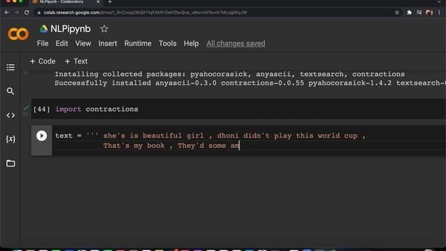 Contractions Library to Expand Words in Natural Language processing смотреть онлайн