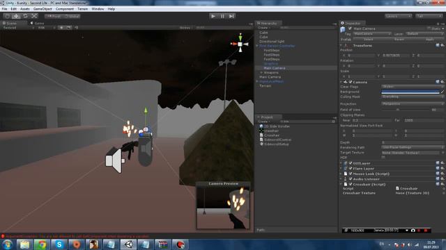 Unity 3D. прицел смотреть онлайн