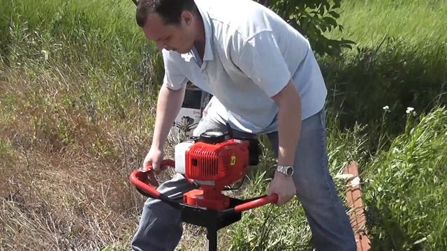 Бензобур ADA GroundDrill-5 смотреть онлайн