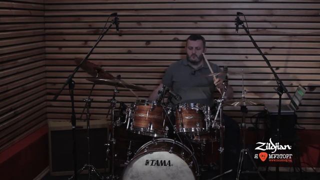 Демонстрация Zildjian K Custom Hybrid Crash 16” | Музторг Украина смотреть онлайн