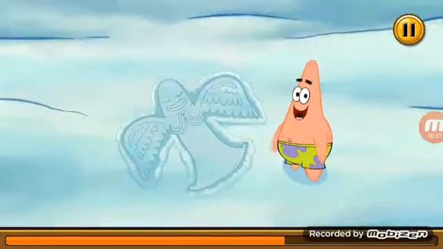 Spongebob Game Frenzy Make a Snow Angel Don,t Fall Block Kan_ran_teh Part 9 смотреть онлайн