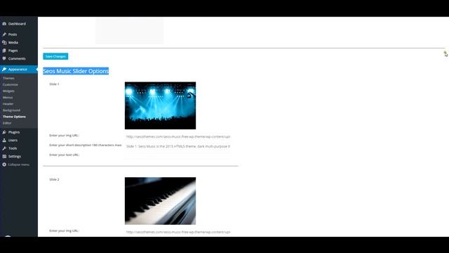 Wordpress Music Theme смотреть онлайн