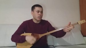 Қазақ осы. Песня на казахском языке на домбыре.  Song in KAZAKH