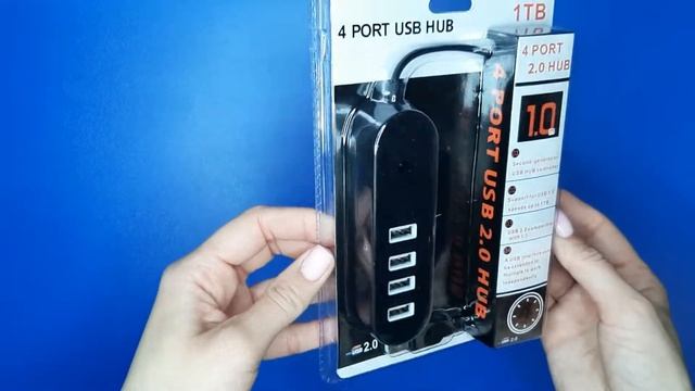 Разветвитель USB HUB 2.0 с кабелем 4 порта смотреть онлайн