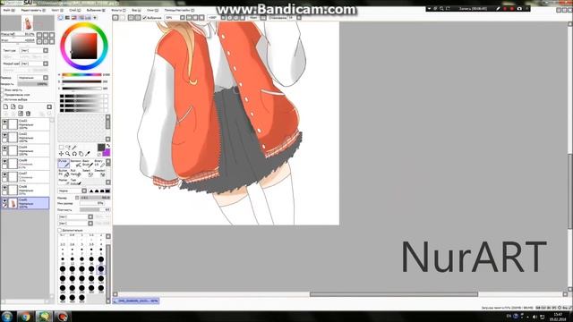 【Speedpaint】Моя аниме версия II My anime version II sketch #20 смотреть онлайн