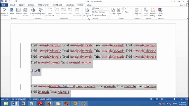 MS Office Word 2013: How to remove markup area of changes, comments and edits completely смотреть онлайн