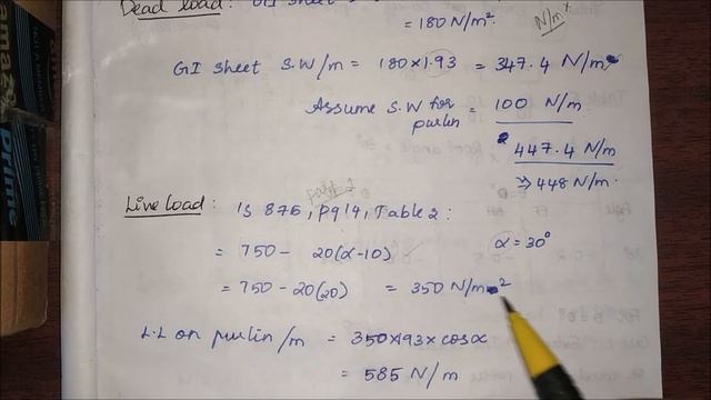 1. Roof truss design | Load calculation, Purlin design, Member design | IS code | Steel truss | смотреть онлайн