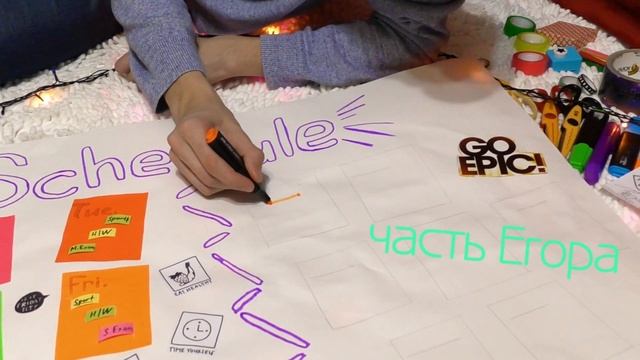 Планируем время || как я веду НЕ ежедневник || by KATE JOLLY смотреть онлайн