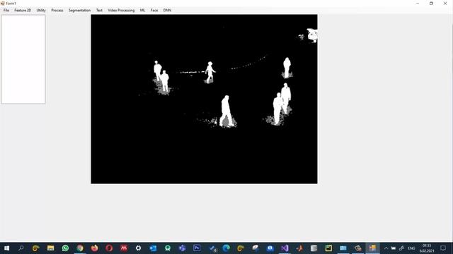 EmguCV # 68 Moving Object Detection From Video With Background Subtractor Using EmguCV