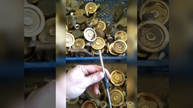 Разбор и взвешивание 100 водяных счётчиков | Эмоции зашкаливают| Вес водяного счётчика | море латун смотреть онлайн