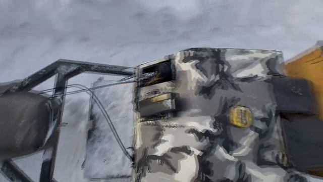 Самодельный снегоход. Толкач на гусенице буран МД. Как сделано. Обзор. смотреть онлайн