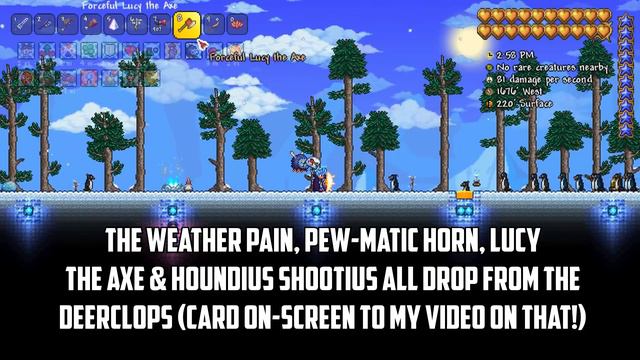 Terraria 1.4.3 ALL NEW WEAPONS Guide! смотреть онлайн