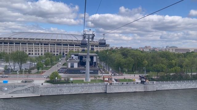 КАНАТНАЯ ДОРОГА НА ВОРОБЬЕВЫХ ГОРАХ/// ГДЕ ПОГУЛЯТЬ В МОСКВЕ? смотреть онлайн
