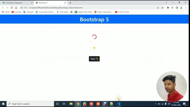 Bootstrap 5 Tutorial | Loader And Pagination In Bootstrap 5 | Lecture 8 | Web Tech смотреть онлайн