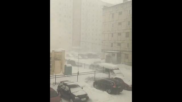 ЯНАО. Надым. Сирена ГО и ЧС. смотреть онлайн