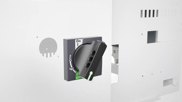 EasyPact MCCB EZS 400-630A Extended Rotary Handle Installation | Schneider Electric Support смотреть онлайн