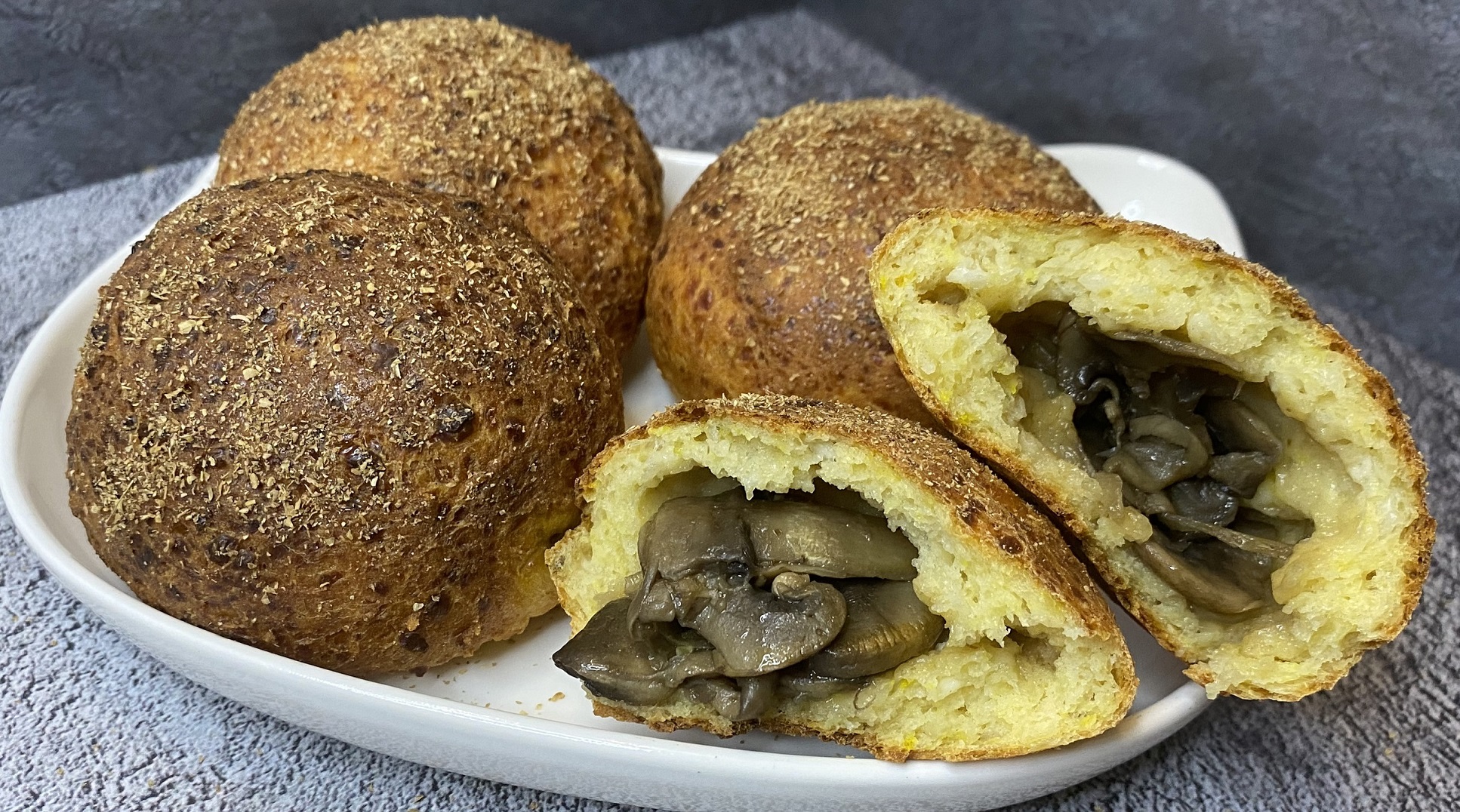 ПП ПИРОЖКИ С ГРИБАМИ, БЕЗ ДРОЖЖЕЙ, БЫСТРЫЕ, КБЖУ в описании