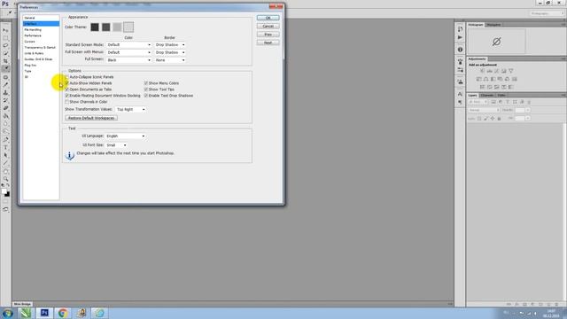 Как изменить язык в Фотошопе смотреть онлайн