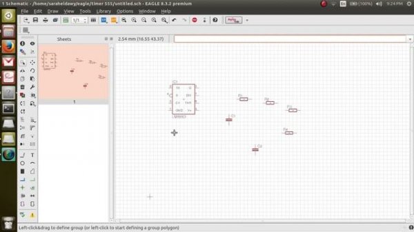 SMD using eagle part1