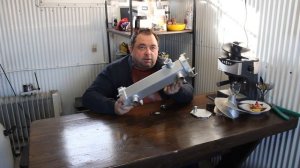 Теплообменник для двигателя катера